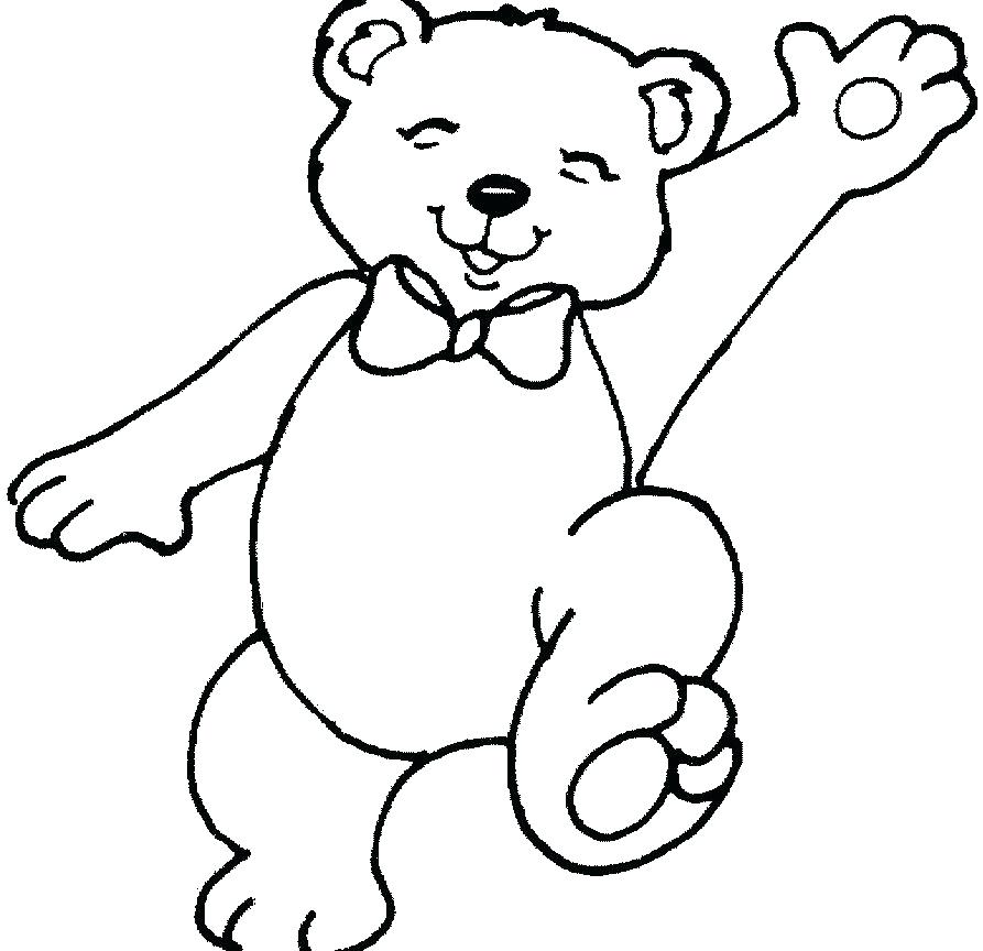 893x864 Teddy Bear Printable Coloring Pages Printable Teddy Bear Coloring
