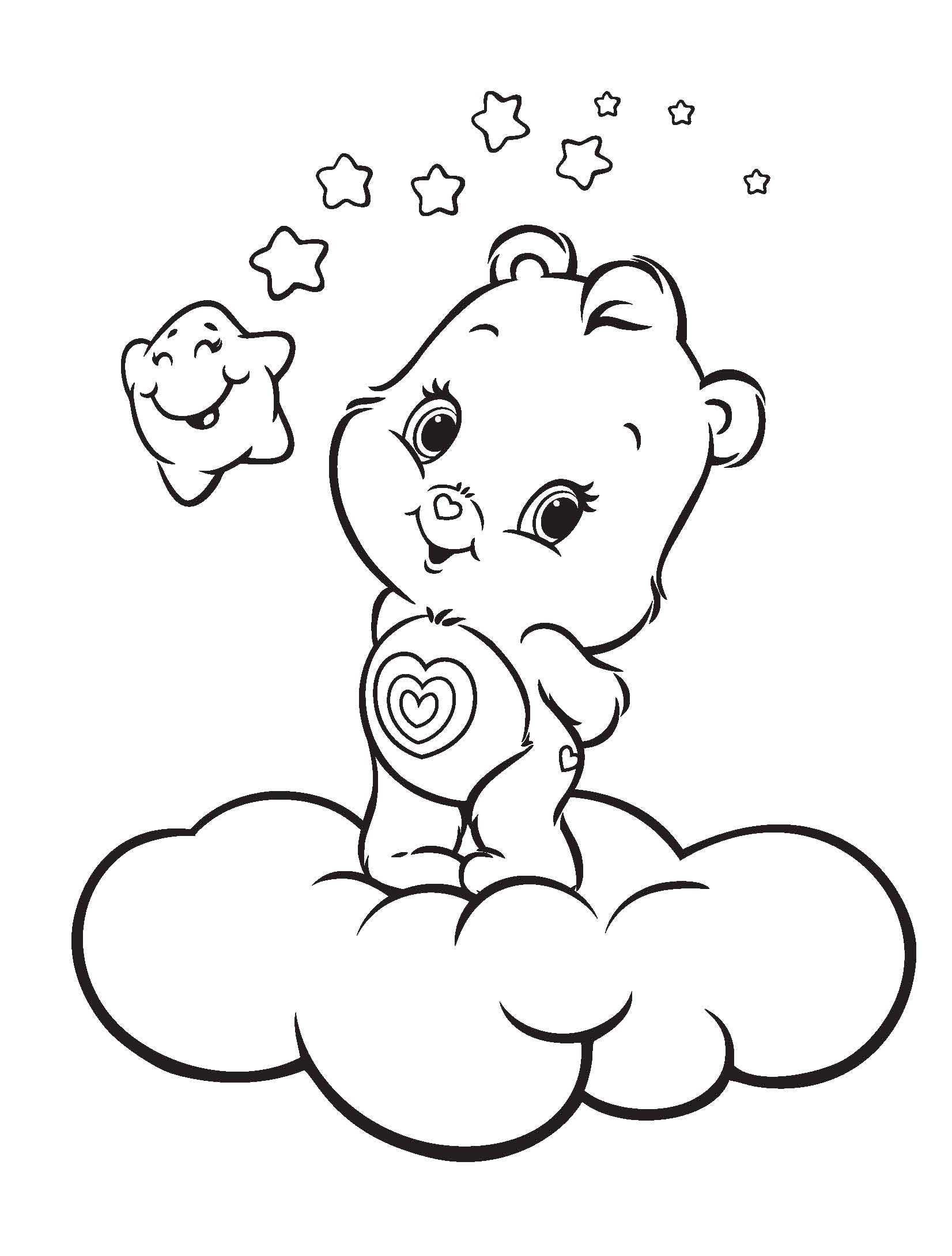 Baby Care Bears Coloring Pages Kids Coloring Baby 1652x2180 Baby Care Bears Coloring Pages Kids Coloring Baby