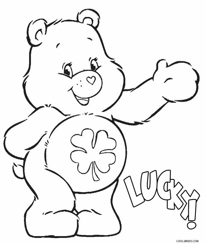 Bear Coloring Pages For Kids Printable Care Bears Coloring Pages 671x794 Bear Coloring Pages For Kids Printable Care Bears Coloring Pages