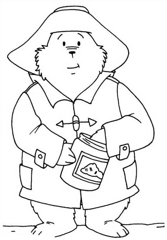 Paddington Bear Colouring Pages Free To Print And Colour 550x790 Paddington Bear Colouring Pages Free To Print And Colour