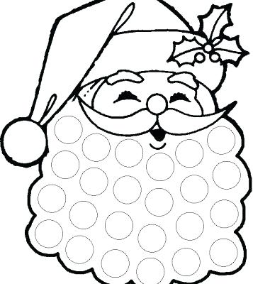 357x400 Coloring Page Santa Beard Coloring Page Free Coloring Pages Santa