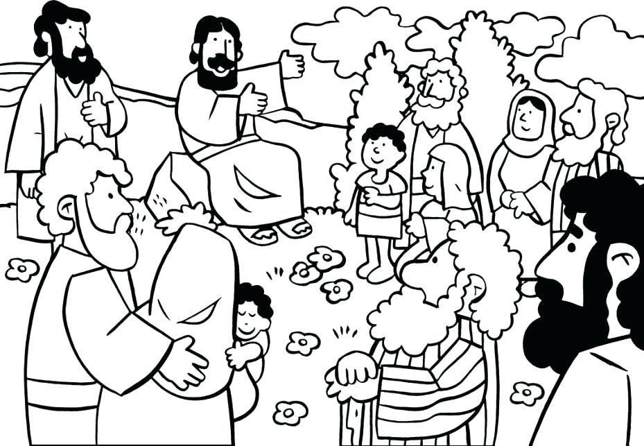 929x643 Beatitudes Coloring Page Beatitudes Coloring Pages Good Beatitudes