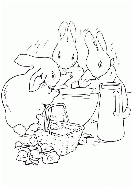 Beatrix Potter Coloring Pages