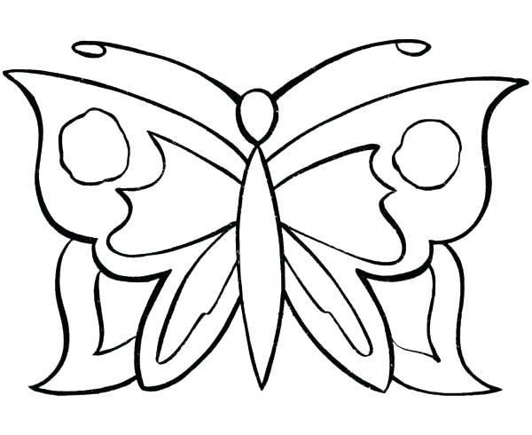 600x490 Butterfly Coloring Pics Epic Butterfly Color Pages About Remodel