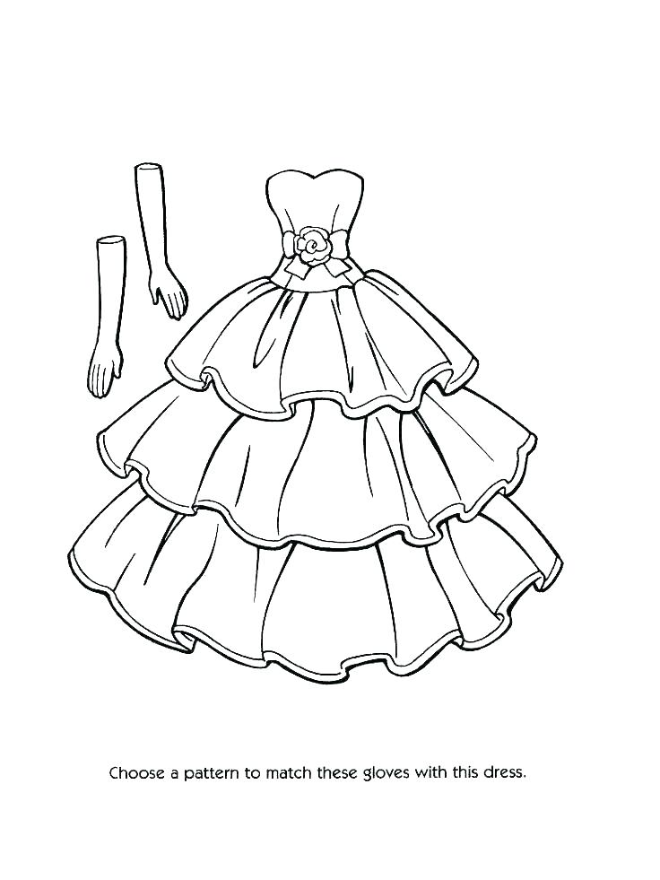 736x981 Coloring Dresses Beautiful Dress For Summer Frozen Coloring Pages
