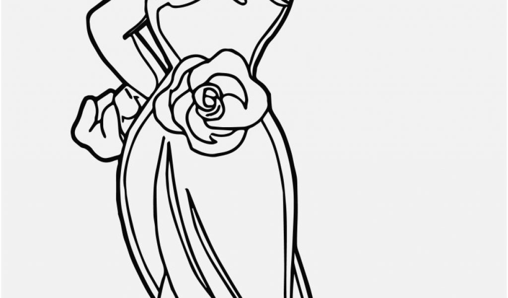 1024x600 Rose Coloring Pages Stock Amy Rose Beautiful Dress Coloring Page