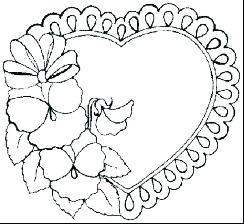 805x739 Coloring Pages With Flowers Coloring Pages Flowers Free Coloring