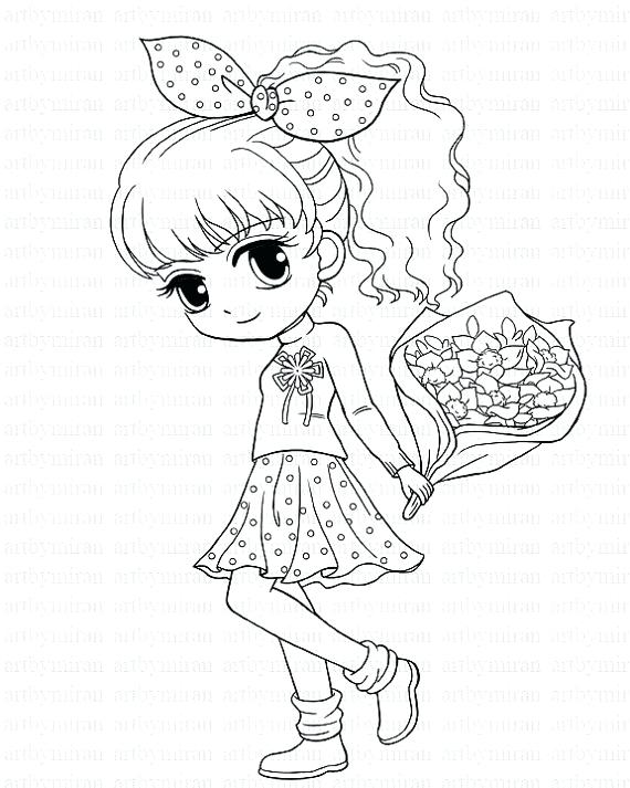 Beautiful Girl Coloring Pages at GetColorings.com | Free printable ...