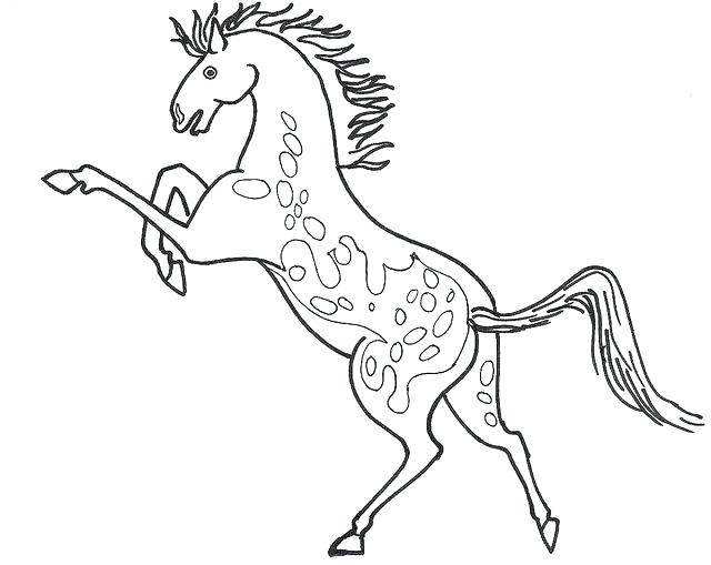 Cute Horse Coloring Pages Beautiful Horse Coloring Pages Appaloosa 640x509 Cute Horse Coloring Pages Beautiful Horse Coloring Pages Appaloosa