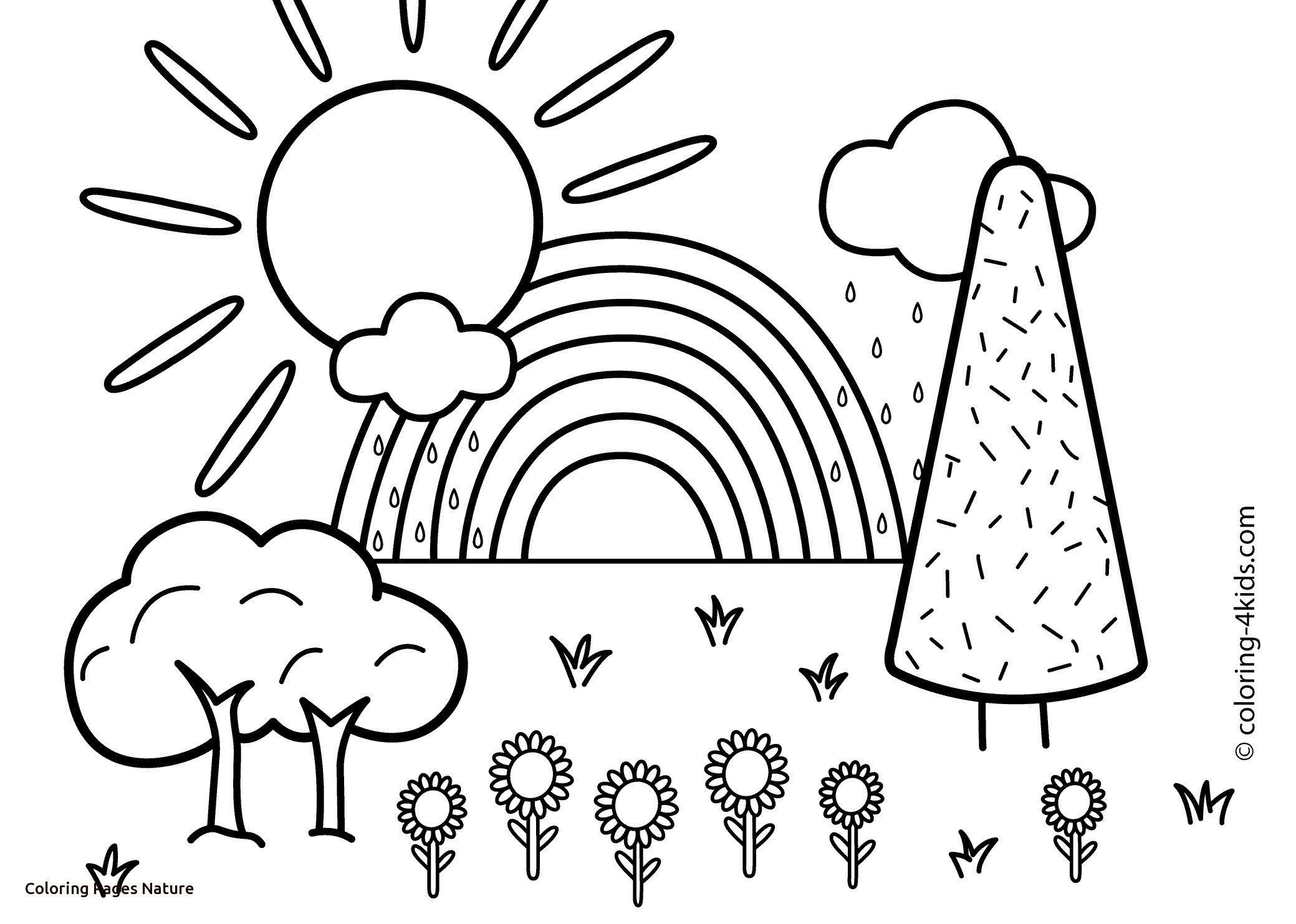 Nature Coloring Pages 2079x1483 Nature Coloring Pages
