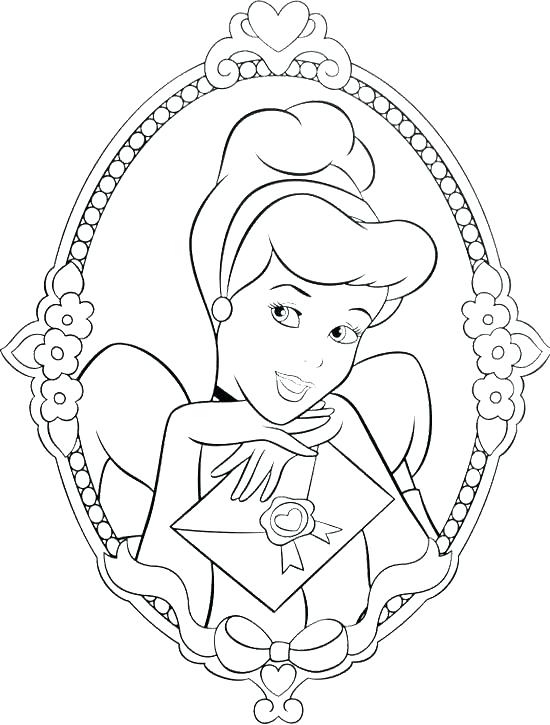 550x725 Disney Cinderella Coloring Pages Coloring Pages Princess Coloring