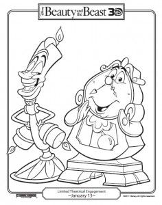236x300 Beauty And The Beast Coloring Pages I Think I Will Be Doing