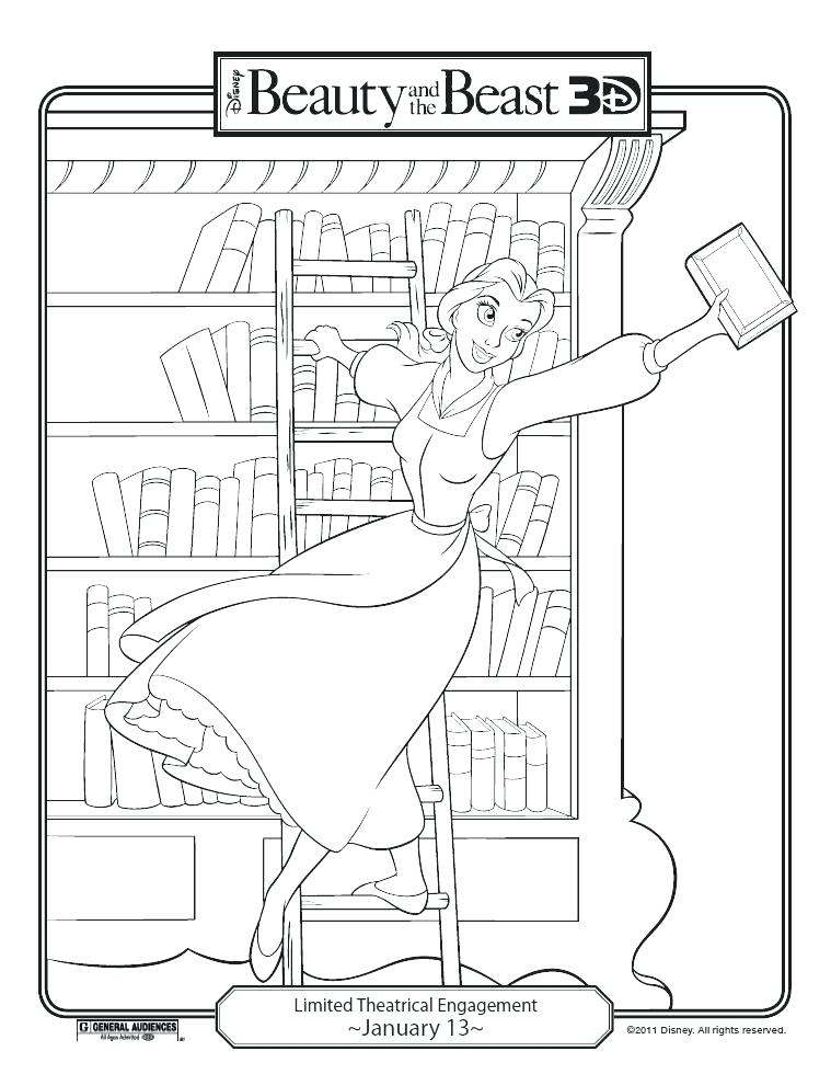759x980 Coloring Pages Beauty And The Beast Autoinsuranceny.club