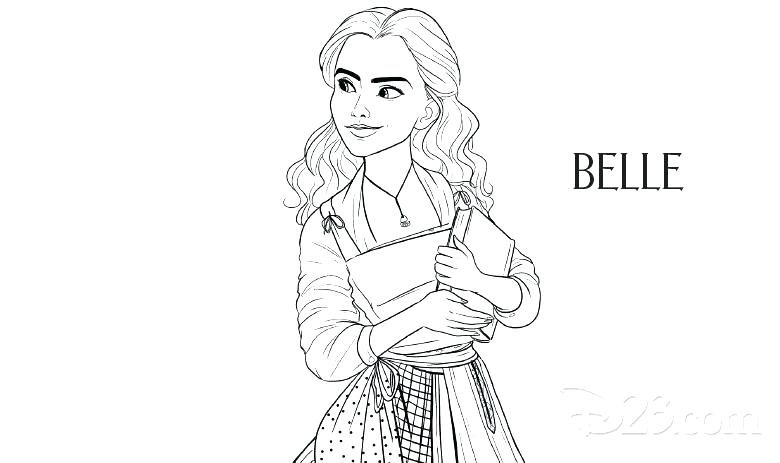 780x463 Beauty And Beast Coloring Pages Coloring Page Beauty And