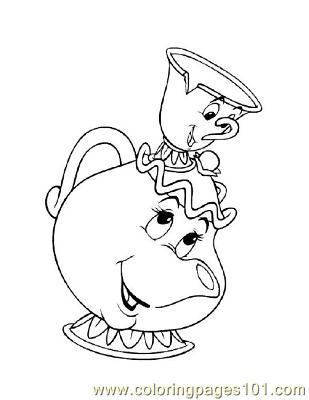 Beauty 50 Coloring Page 309x400 Beauty 50 Coloring Page