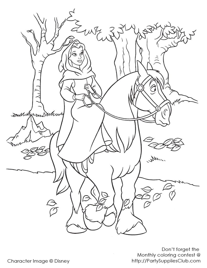 Disney Beauty And The Beast Coloring Page Beauty And The Beast 850x1100 Disney Beauty And The Beast Coloring Page Beauty And The Beast