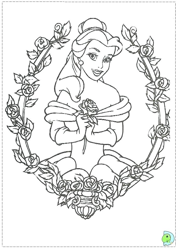 Beauty And The Beast Characters Coloring Pages Page 691x960 Beauty And The Beast Characters Coloring Pages Page