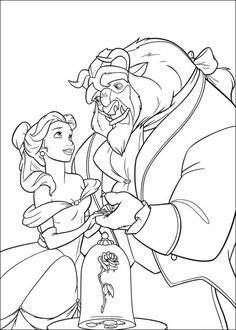 236x330 Beauty And The Beast Free Coloring Pages Coloring Pages