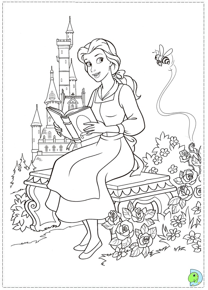 Beauty And The Beast Coloring Pages Disney Beauty And The Beast 691x960 Beauty And The Beast Coloring Pages Disney Beauty And The Beast