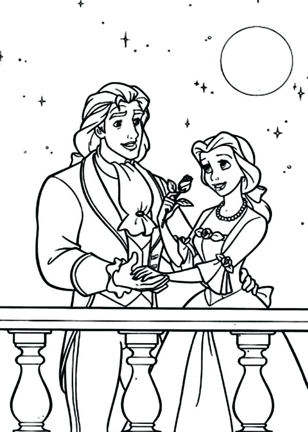 Princess Belle Coloring Pages Princess Belle Beauty And The Beast 600x842 Princess Belle Coloring Pages Princess Belle Beauty And The Beast