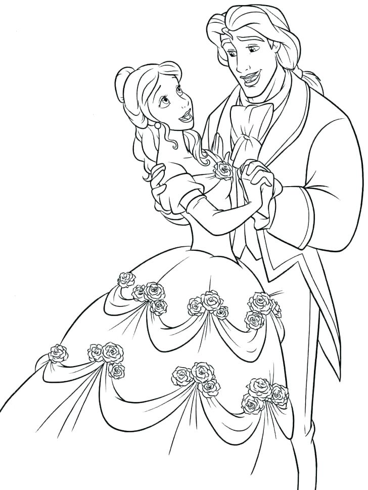 The New Beauty And The Beast Coloring Pages 728x969 The New Beauty And The Beast Coloring Pages