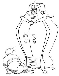 Beauty And The Beast Color Page Disney Coloring Pages Col 236x302 Beauty And The Beast Color Page Disney Coloring Pages Col