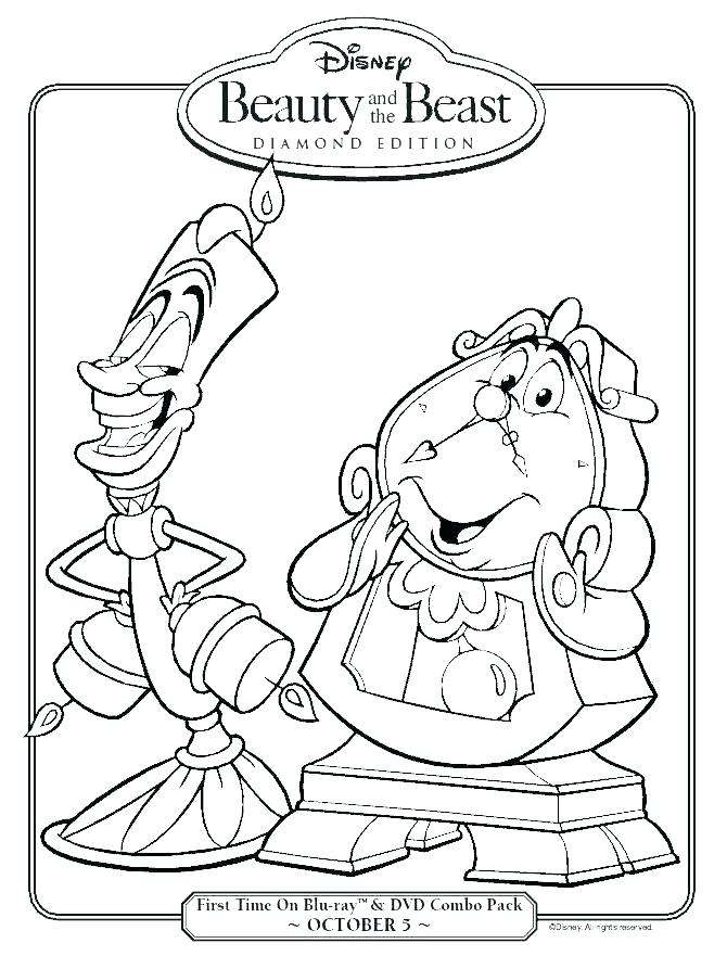 670x881 Beauty And The Beast Coloring Sheets Beauty And The Beast Movie