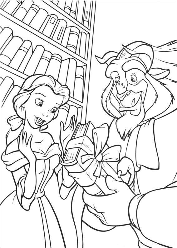 567x794 Beauty And The Beast Colouring Pages Activities Amp Crafts