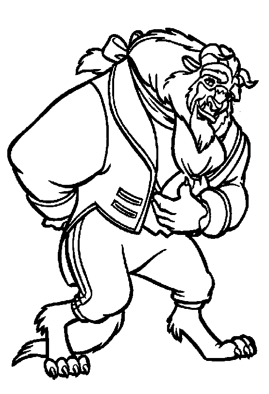 24 Beauty And The Beast Coloring Pages Images Free Coloring 554x810 24 Beauty And The Beast Coloring Pages Images Free Coloring