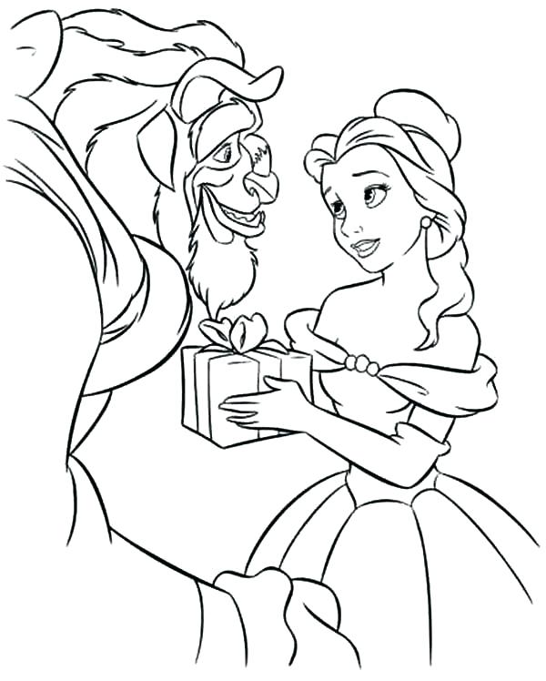 600x748 Disney Princess Coloring Pages Belle Belle Coloring Pages Beauty