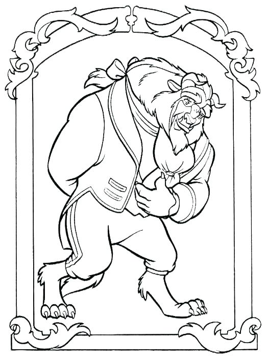 523x706 Beauty And The Beast Coloring Pages 2017 As Well As Belle