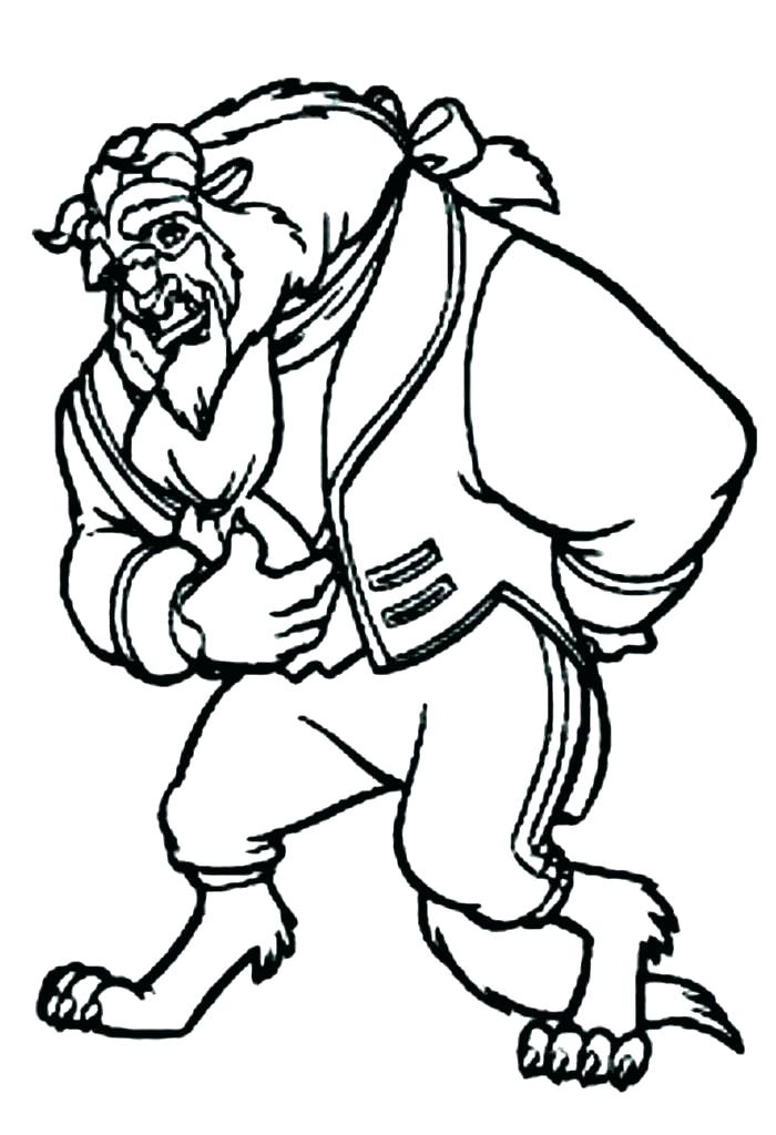 700x1024 Beauty And The Beast Coloring Pages Beauty And Beast Coloring Page