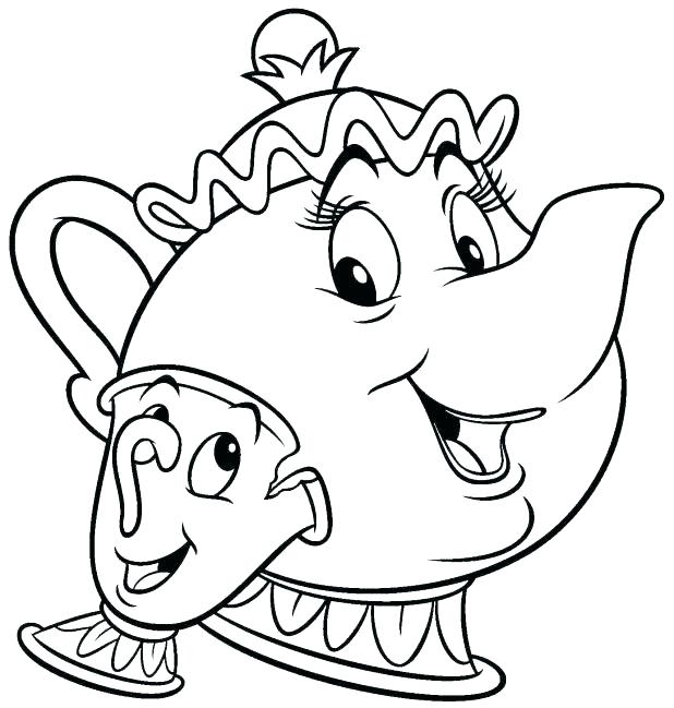 Beauty And The Beast Rose Coloring Pages Free Printable Coloring 618x649 Beauty And The Beast Rose Coloring Pages Free Printable Coloring
