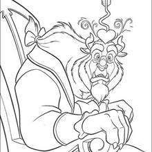 Beauty And The Beast Coloring Pages 220x220 Beauty And The Beast Coloring Pages