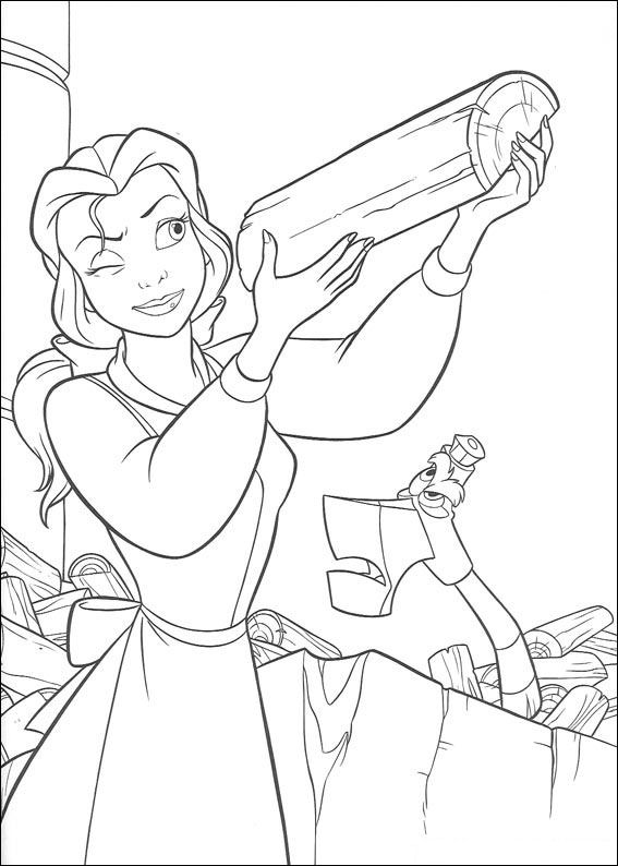 Kids N 41 Coloring Pages Of Beauty And The Beast 567x794 Kids N 41 Coloring Pages Of Beauty And The Beast
