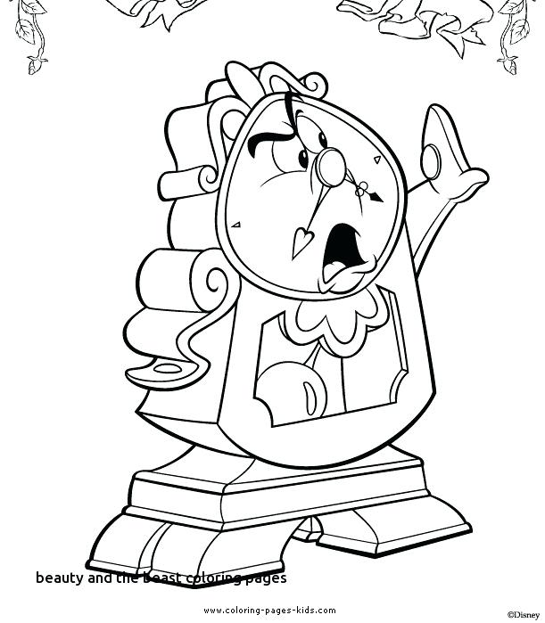 Beauty And The Beast Coloring Pages Beauty And The Beast Coloring 611x699 Beauty And The Beast Coloring Pages Beauty And The Beast Coloring