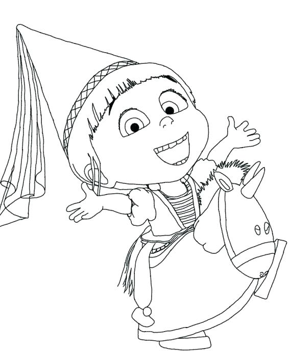 564x687 Bedroom Coloring Sheet Despicable Me Coloring Pages Colouring