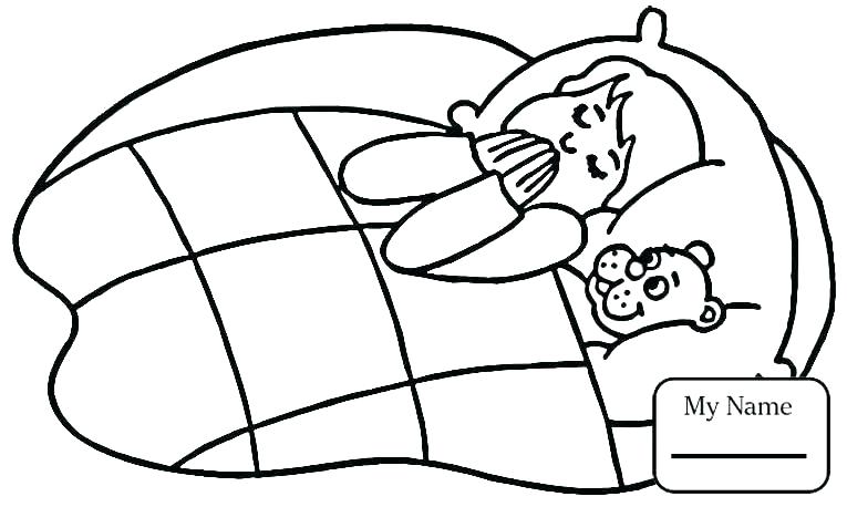 765x458 Bed Coloring Pages Bed Coloring Page My Bedroom Coloring Pages