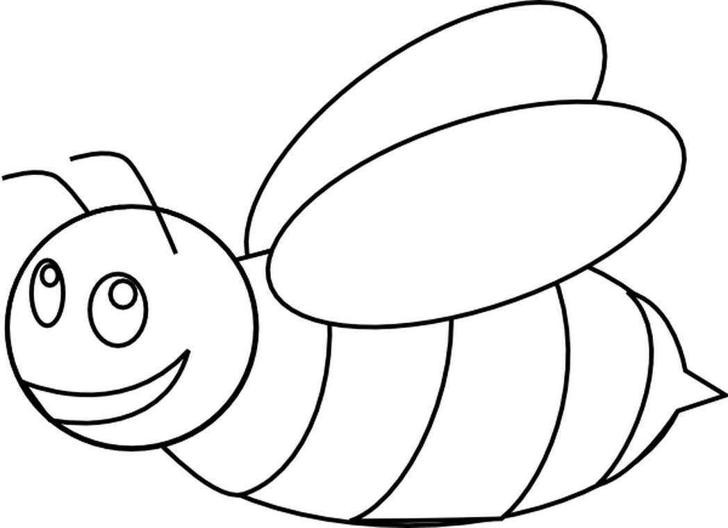 Bee Coloring Pages