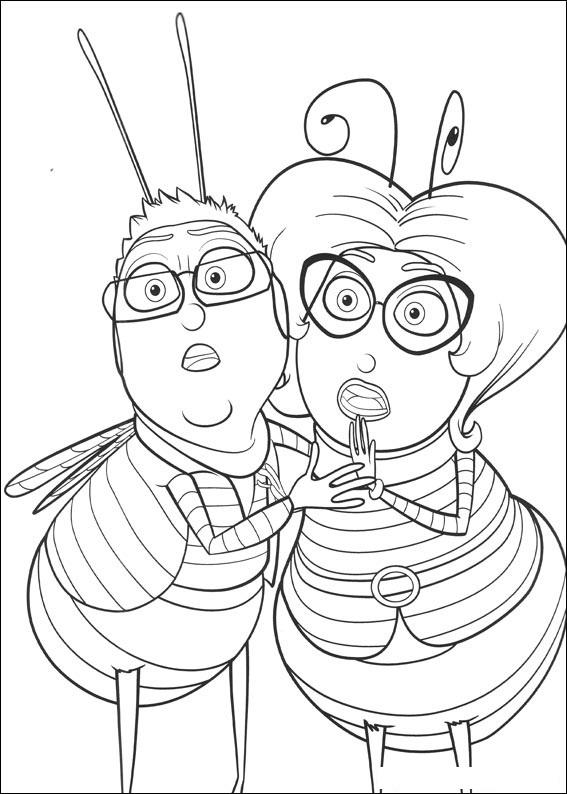567x794 Bee Movie Coloring Page 21