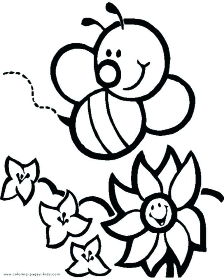 768x960 With Bee Coloring Pages Click Here To Leave The Bee Coloring Pages