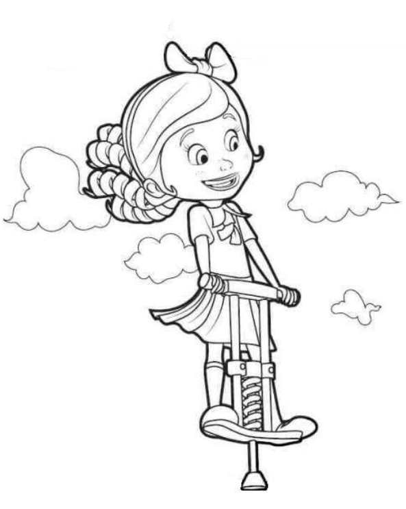593x743 Kids N 9 Coloring Pages Of Goldie And Bear