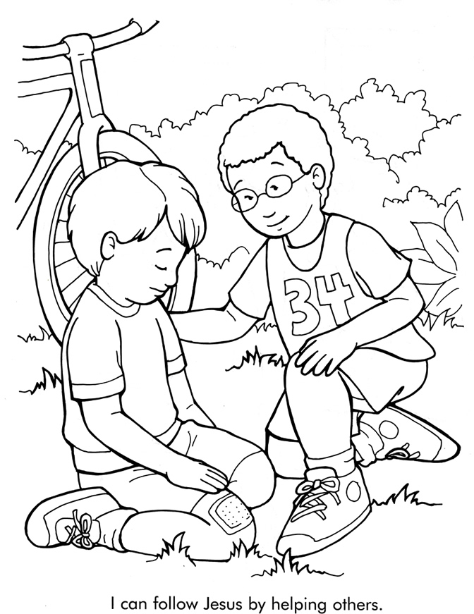 672x871 Serving Others Coloring Pages