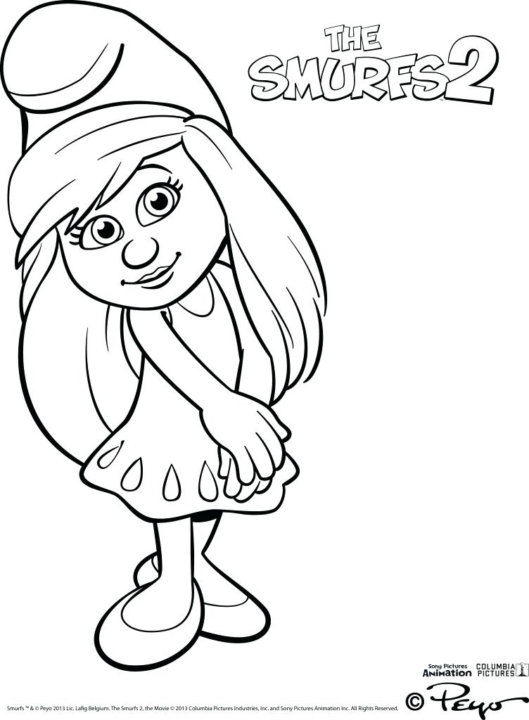 752x1024 Smurfs 2 Coloring Pages To Print Smurfs 2 Coloring Pages Smurfs 2