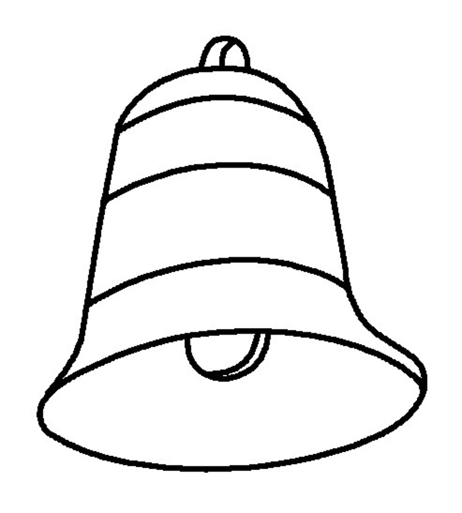 950x1054 Free Printable Bell Coloring Pages For Kids