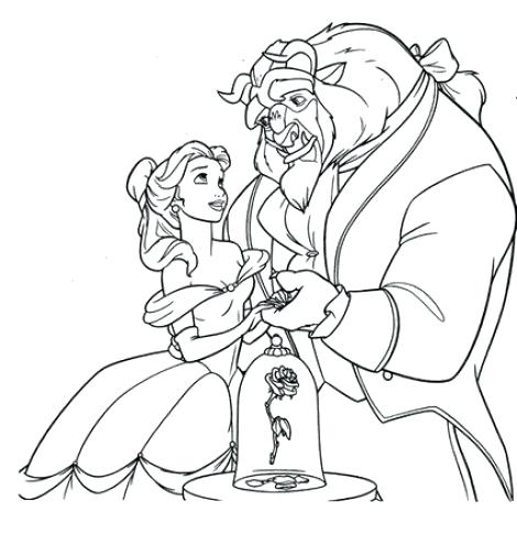 470x485 Coloring Pages Belle Together With Image Result For Beauty And