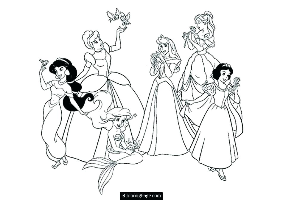 950x671 Belle Coloring Page Belle Coloring Pages