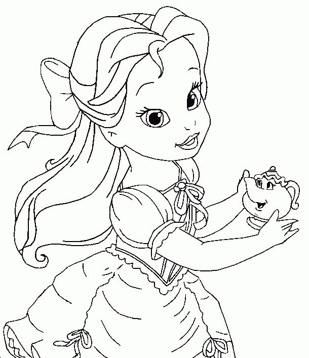 Bella Coloring Pages