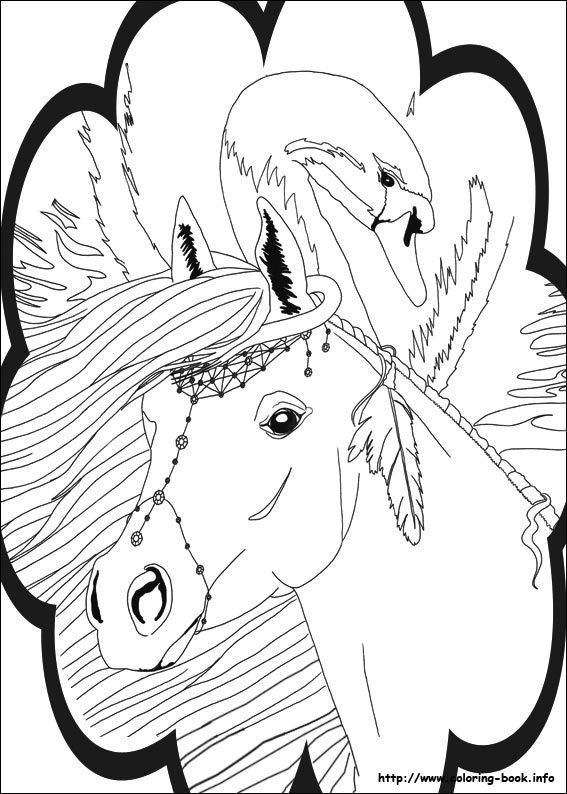 Bella Sara Coloring Picture Kids Crafs Coloring 567x794 Bella Sara Coloring Picture Kids Crafs Coloring