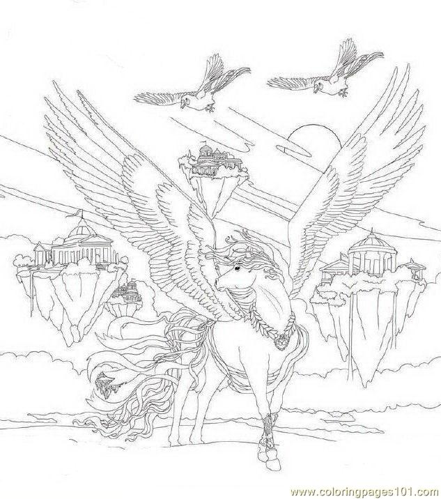 633x716 Bella Sara Coloring Pages